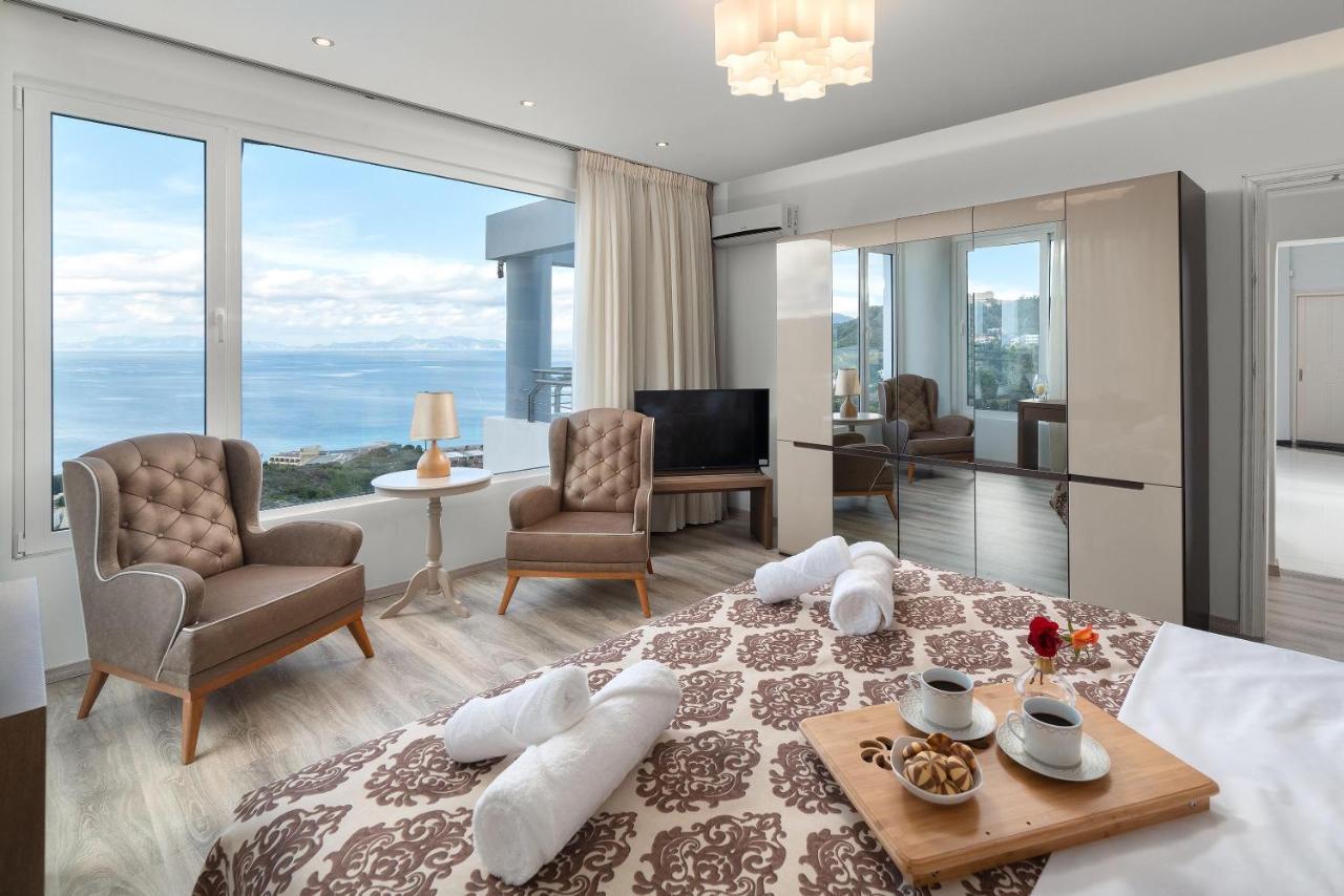 Monte Smith Luxury Villa Rhodes City Extérieur photo