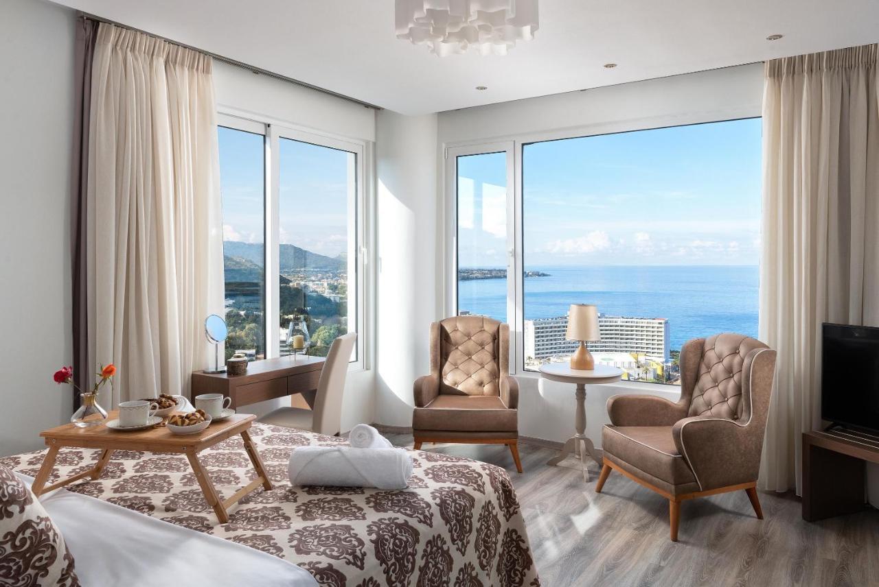 Monte Smith Luxury Villa Rhodes City Extérieur photo