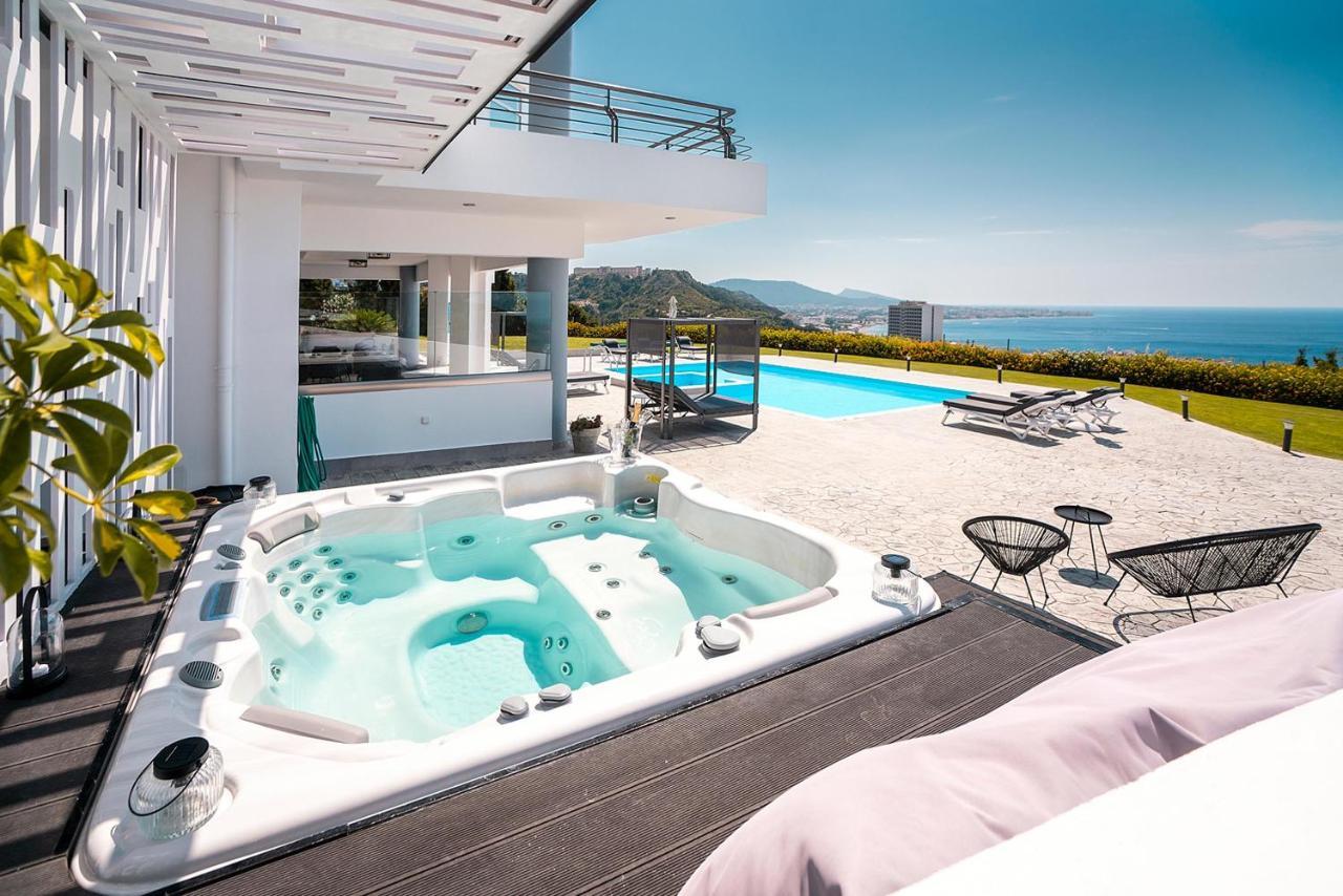 Monte Smith Luxury Villa Rhodes City Extérieur photo